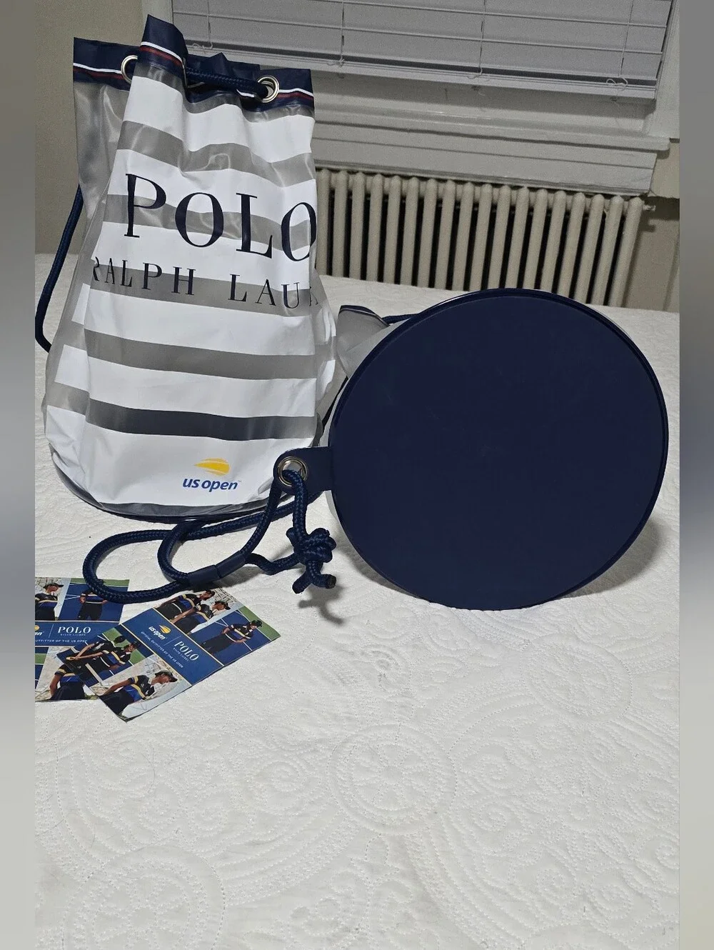 Polo Ralph Lauren US OPEN Tennis  Drawstring Duffle Bag